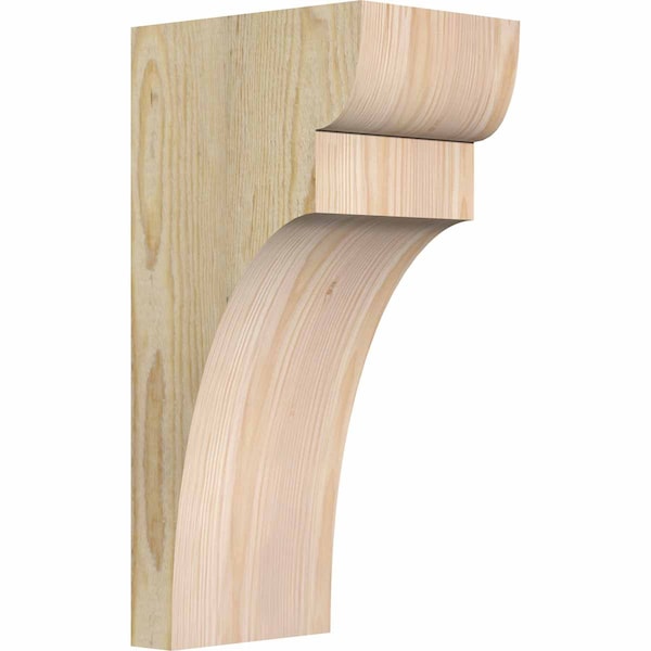 Ekena Millwork Yorktown Rough Sawn Corbel, Douglas Fir, 6"W x 8"D x 16"H COR06X08X16YOR00RDF - main